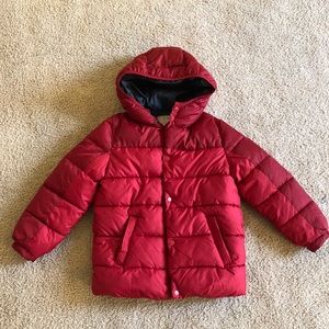 Zara boys puffer jacket